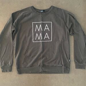 WOOLY doodle crewneck mama sweatshirt